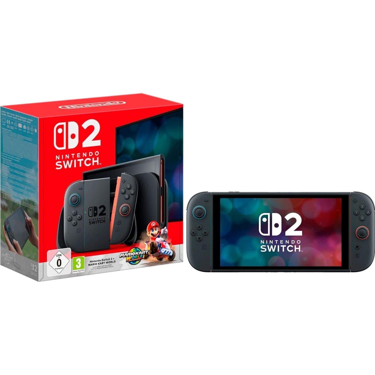 Ігрова консоль Nintendo Switch 2 Mario Kart World Bundle (Official UA)