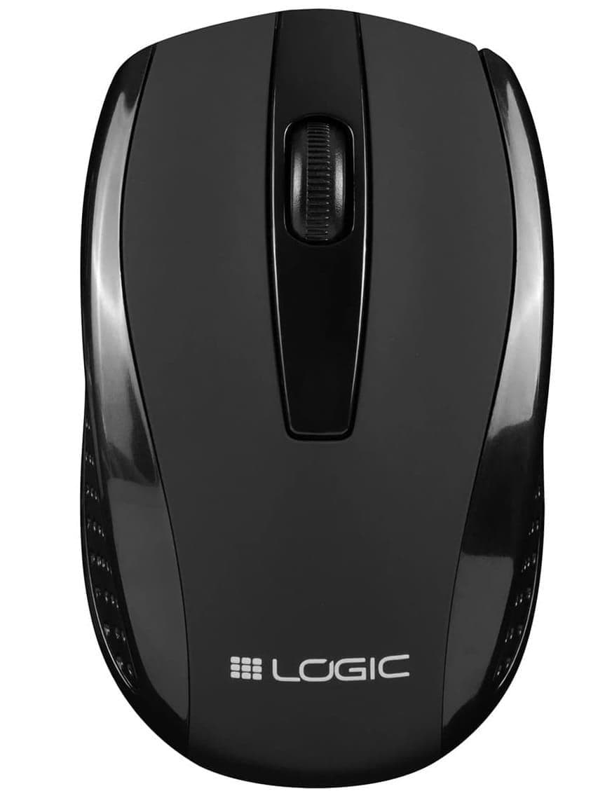 Миша LogicConcept LM-31, бездротова, 1200dpi, 3кн., USB, чорна