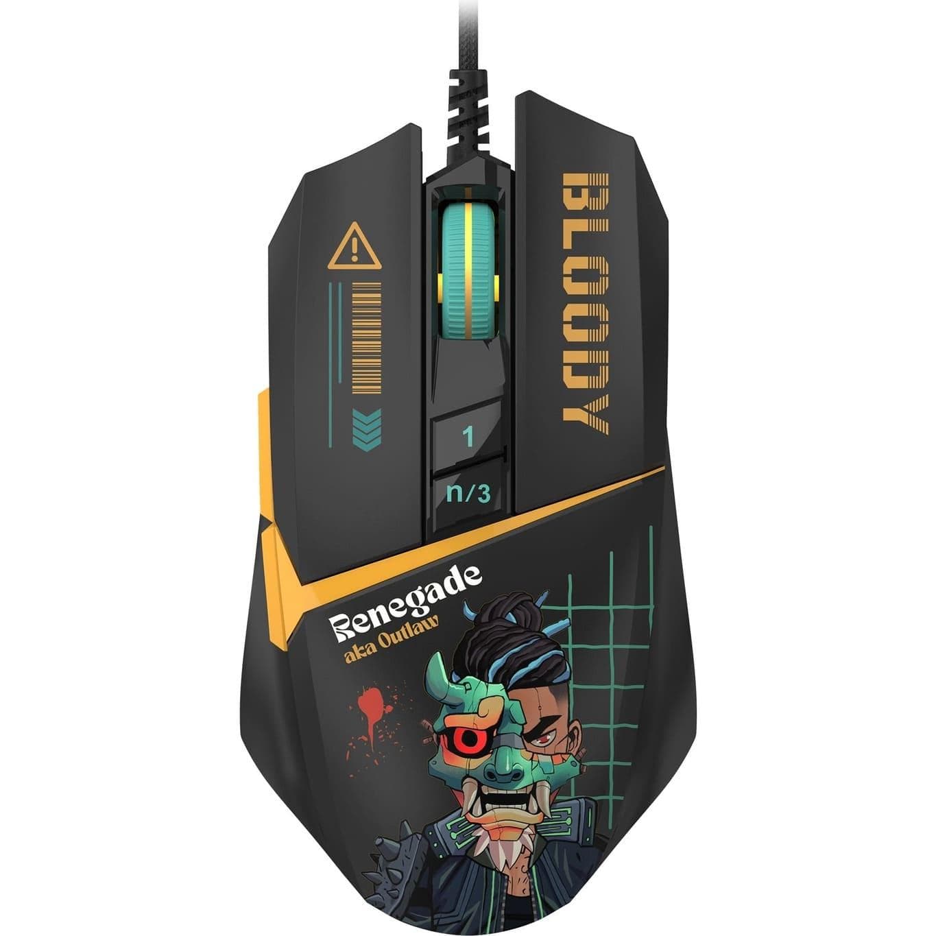 Миша A4Tech Bloody W63 Max Renegade Midnight