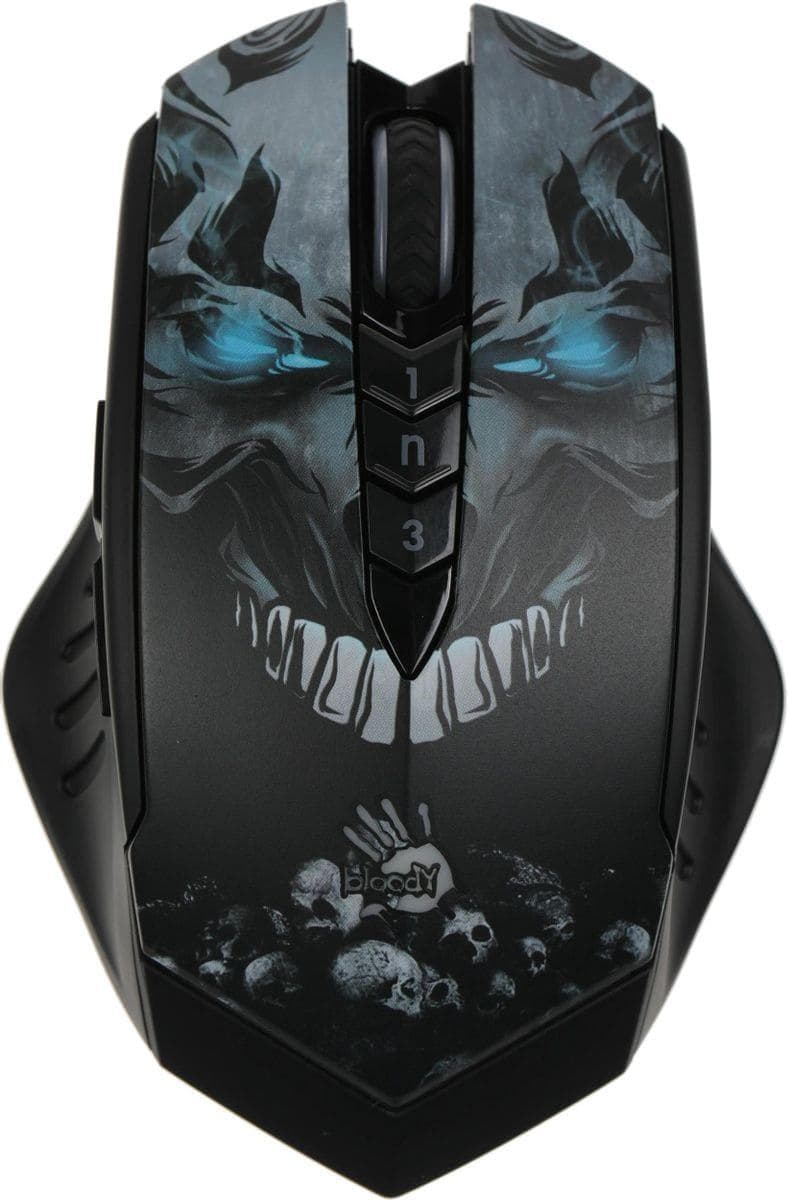 Миша A4Tech Bloody R80 Plus Wireless Skull