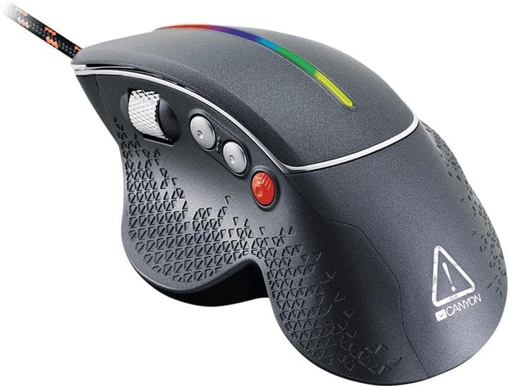 Миша Canyon Apstar GM-12 (CND-SGM12RGB) Black