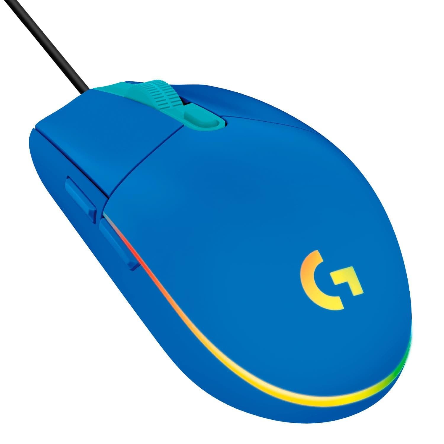 Миша LOGITECH G102 Lightsync USB Blue (910-005801)