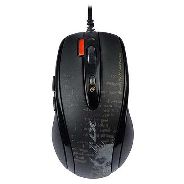 Миша A4TECH F5 V-Track USB Mystic Black