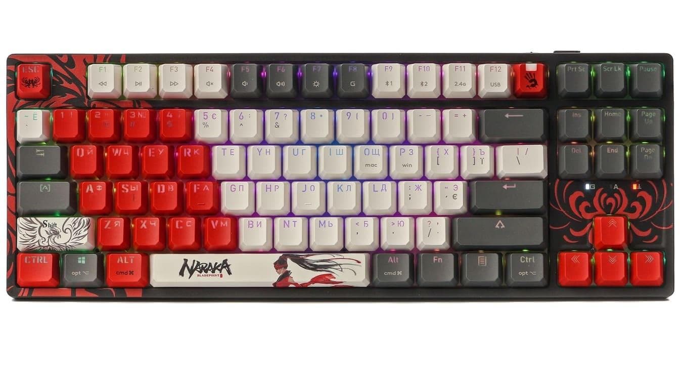 Клавіатура A4Tech Bloody WS87 (Naraka)