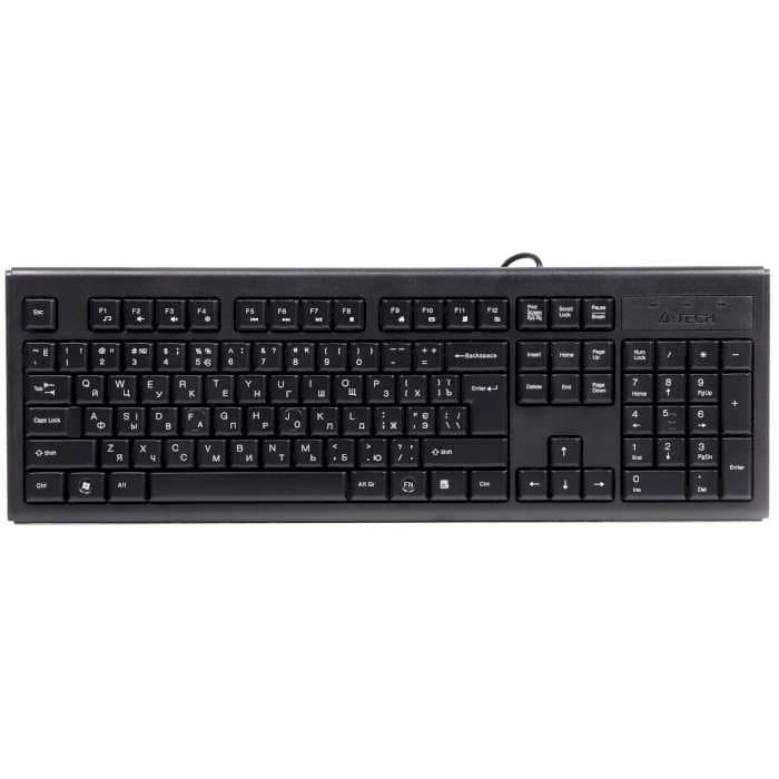 Клавіатура A4TECH KR-83 USB Black (KR-83)