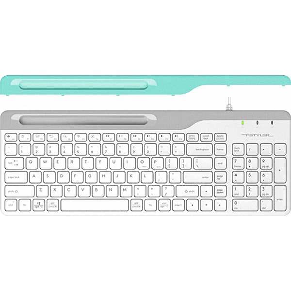Клавіатура A4TECH Fstyler FK25 USB White