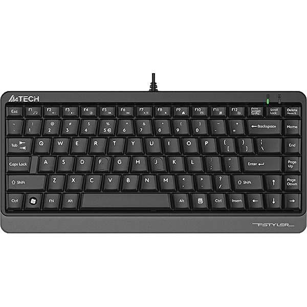 Клавіатура A4TECH Fstyler FKS11 USB Grey