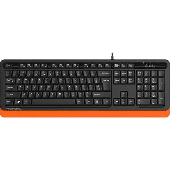 Клавіатура A4TECH Fstyler FKS10 USB Orange