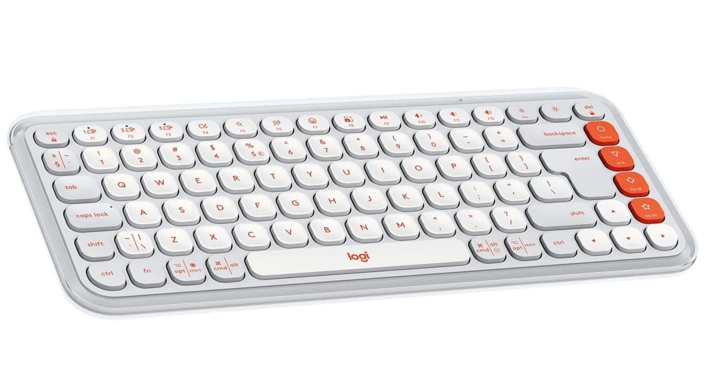 Клавіатура Logitech Pop Icon Keys (920-013072) Off-White