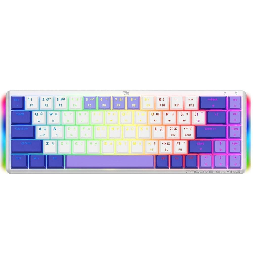 Клавіатура Proove Gaming AFK (UA) White