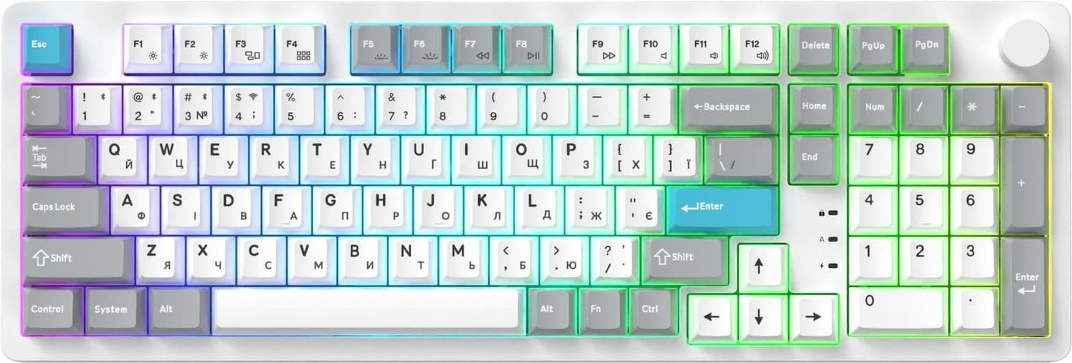 Клавіатура GamePro Asgard Drakkar (MK305WH)