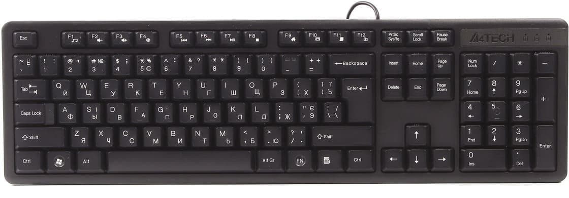 Клавіатура A4TECH KK-3 USB Black