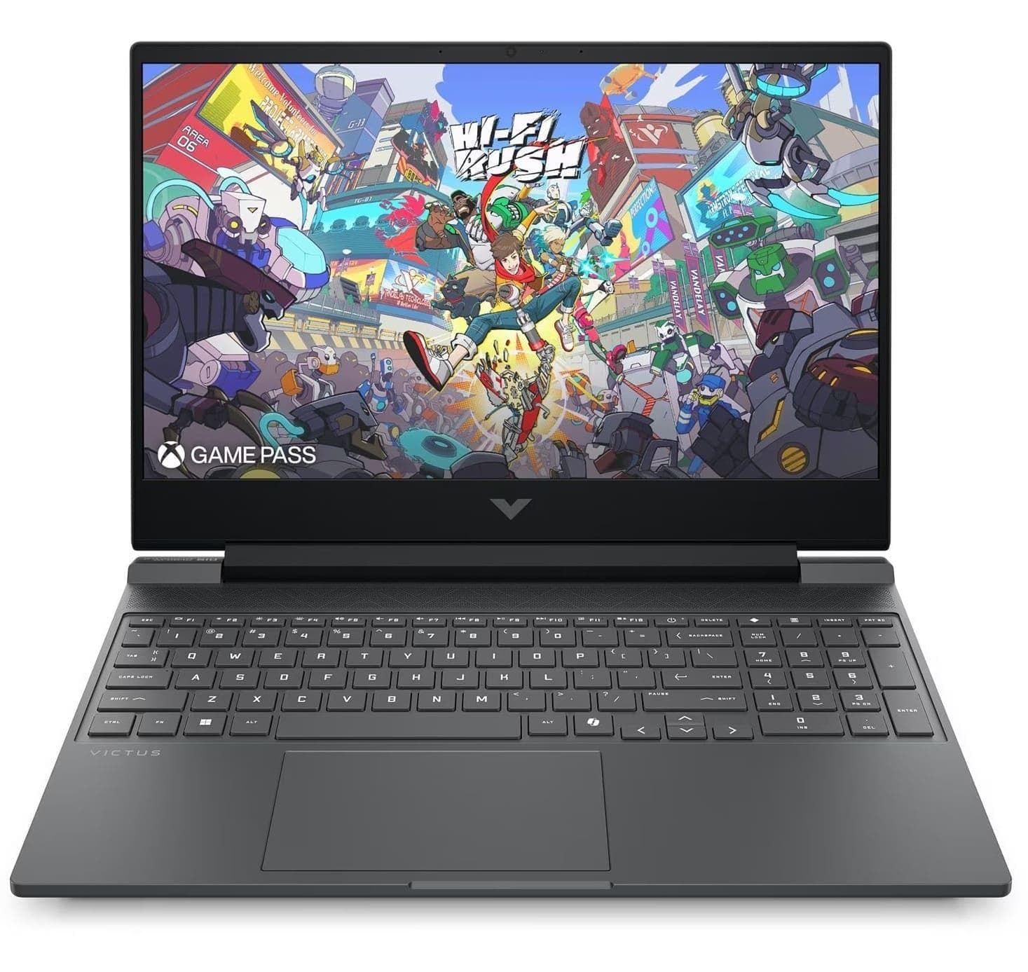 Ноутбук 15.6 HP Victus 15-fb3026ua FHD IPS AG/Ryzen 7 7445HS/16GB/512SSD/RTX 2050 4GB/DOS/Gray