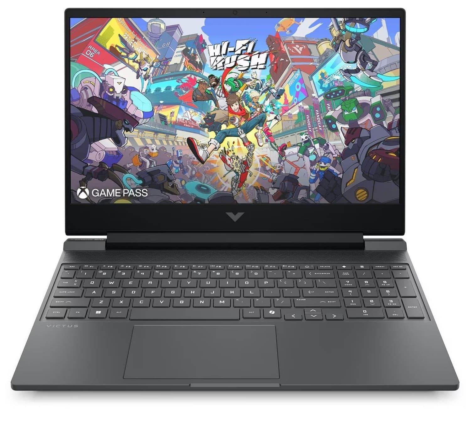 Ноутбук 15.6 HP Victus 15-fb3105ua FHD IPS AG/Ryzen 5 8645HS/16GB/512SSD/RTX 3050 6GB/DOS/Gray
