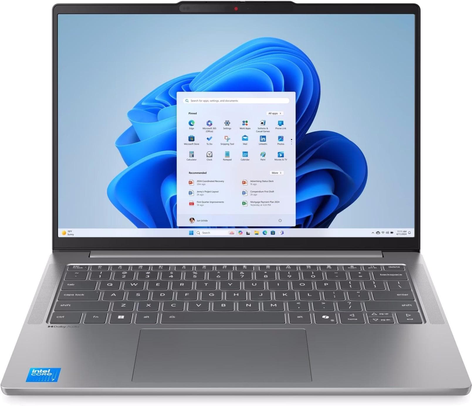 Ноутбук 14 Lenovo IdeaPad Slim 5 14IRH10R WUXGA OLED/Intel Core 5 210H/32GB/1TB/Intel Graphics/DOS/Gray