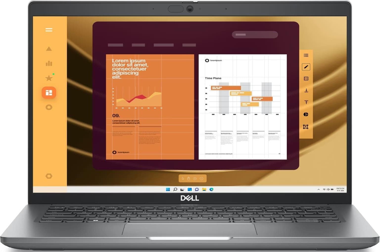 Ноутбук 14 Dell Latitude 5450 FHD IPS/Intel Ultra 5-135H/32GB/1TB/RTX 2050 4GB/W11P