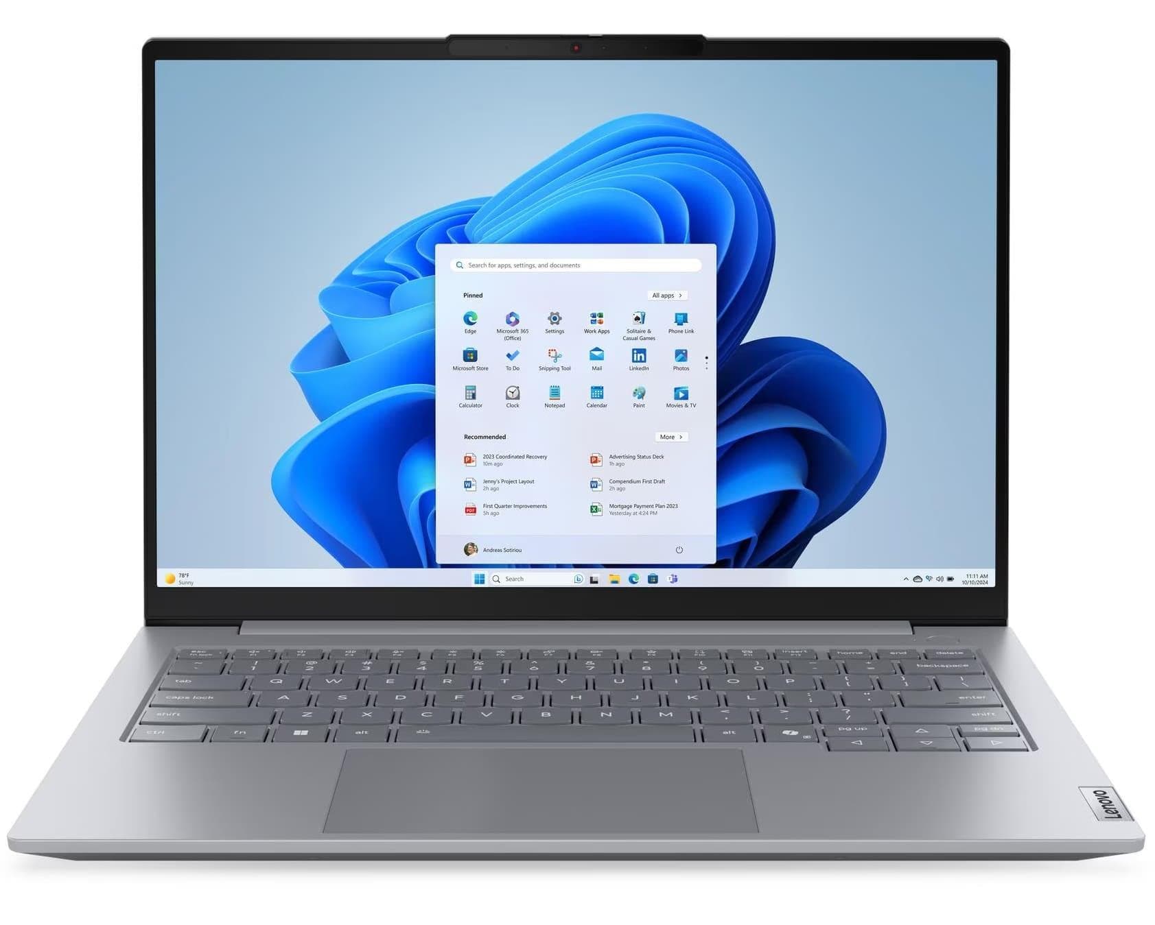 Ноутбук 14 Lenovo ThinkBook 14-G9 WUXGA IPS/Intel i5-13420H/16GB/512SSD/UMA/DOS/Gray