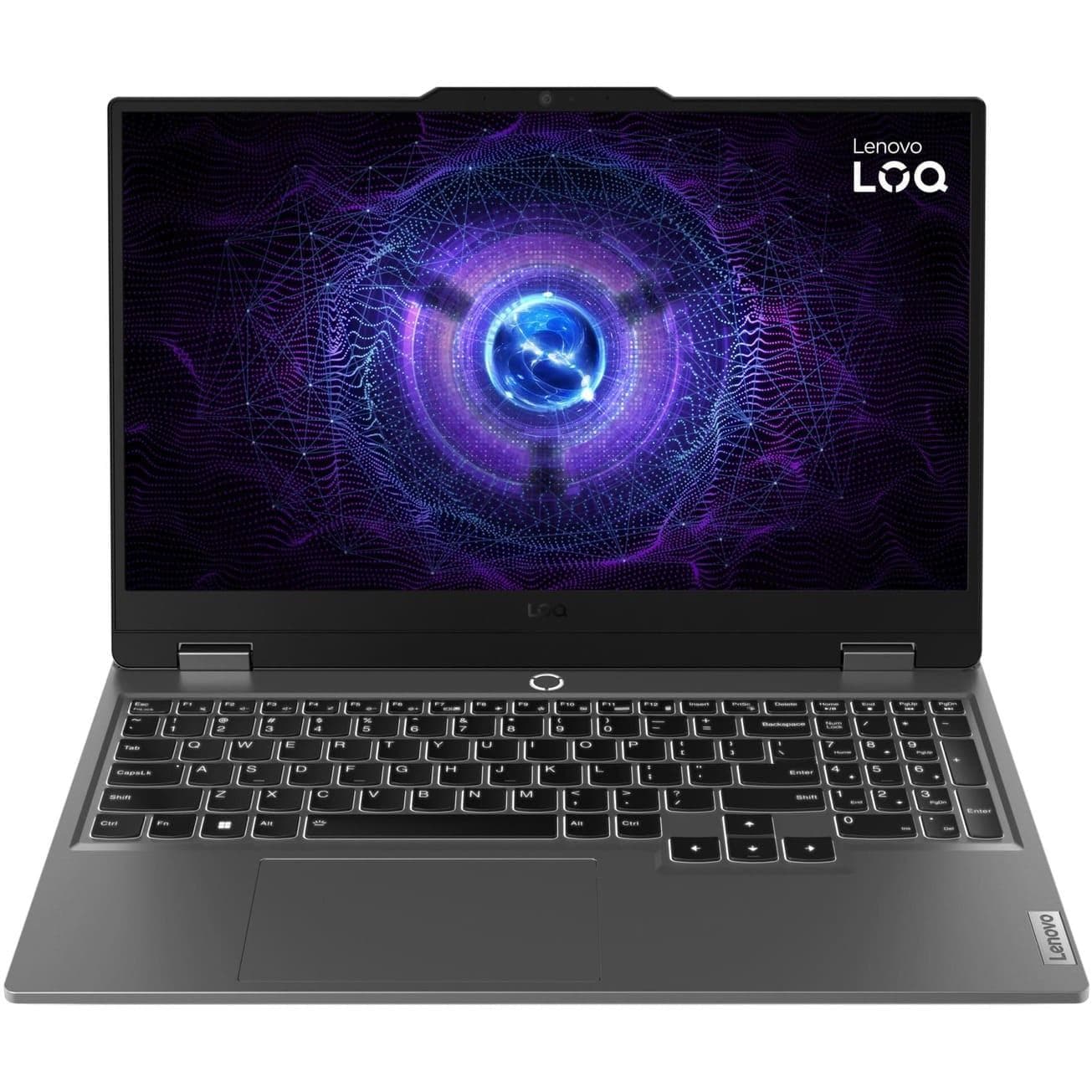 Ноутбук 15.6 Lenovo LOQ 15IRX9 1920x1080;144 Гц/Intel Core i5-13450HX/16 ГБ/512 ГБ/RTX 4050/Dos/gray