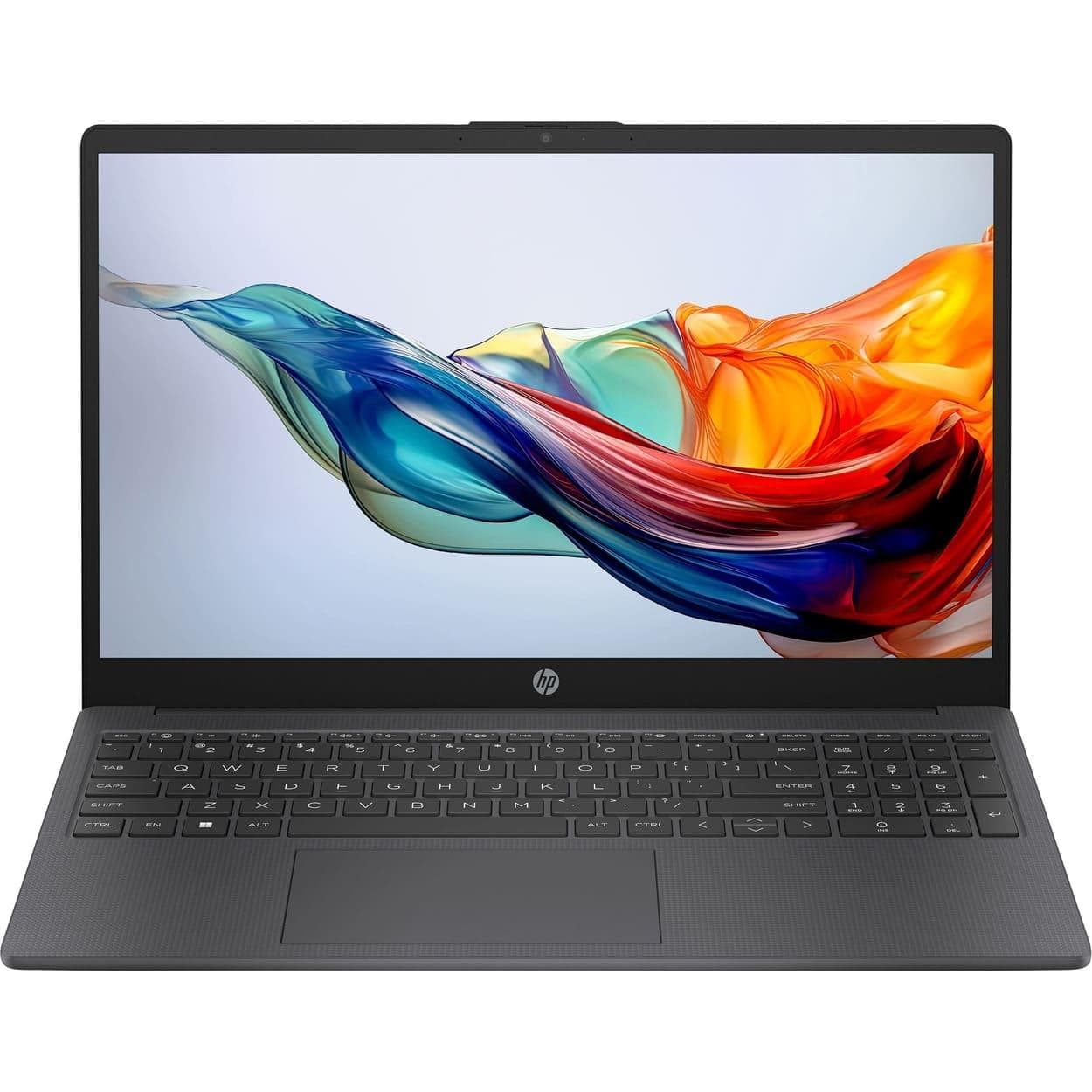 Ноутбук 15.6 HP Laptop 15-fc0125ua/Ryzen 3 7320U/8GB/512SSD/Radeon/DOS/Chalkboard Gray