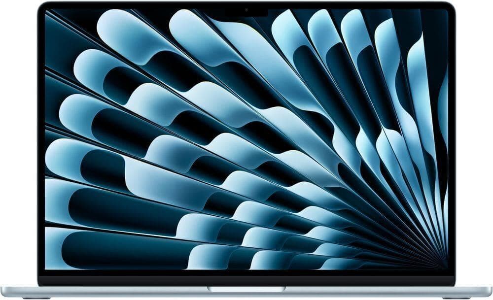 Ноутбук 15.3 Apple MacBook Air / Apple M5/24GB/1TB/UMA/MacOS/Sky Blue