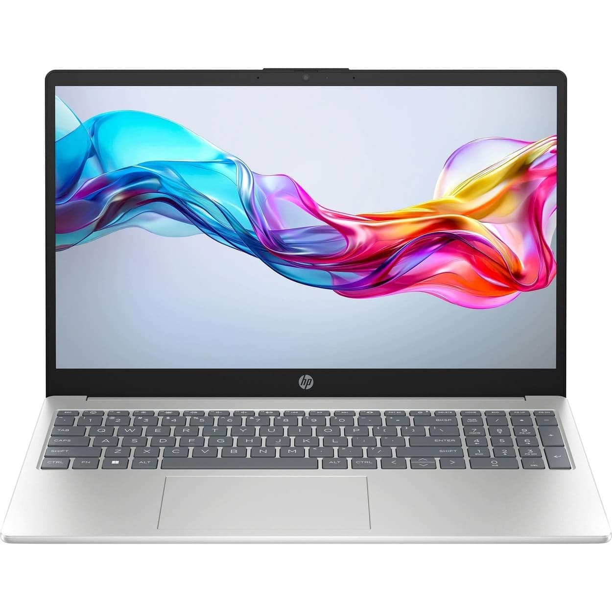 Ноутбук 15.6 HP Laptop 15-fd0162ua/Intel i3-N305U/8GB/256SSD/Intel Graphics/DOS/Natural Silver