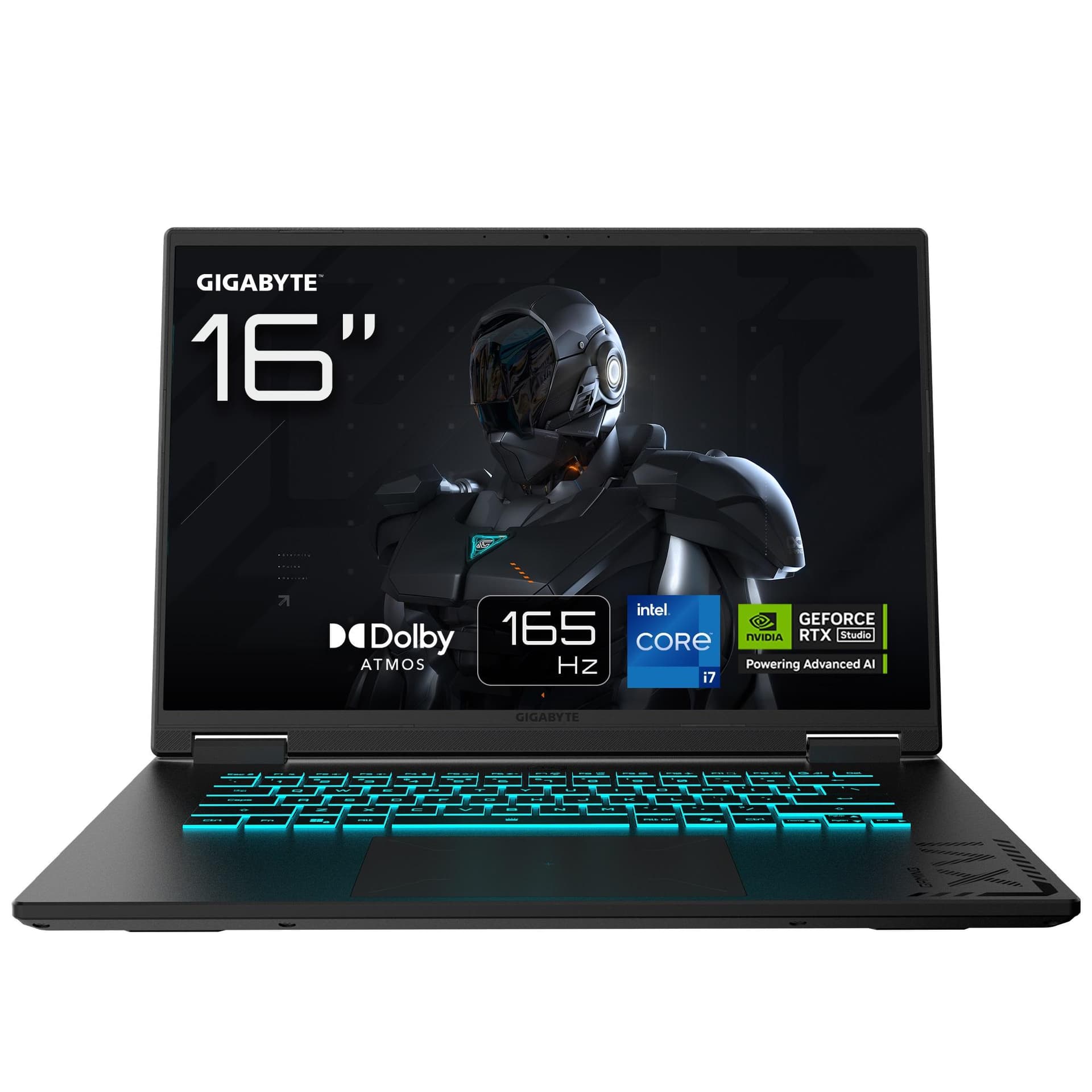 Ноутбук 16 Gigabyte Gaming A16 CTHI3UA894SD WUXGA IPS 165Hz/i7-13620H/16GB/1TB/RTX 5050 8GB/DOS/Black