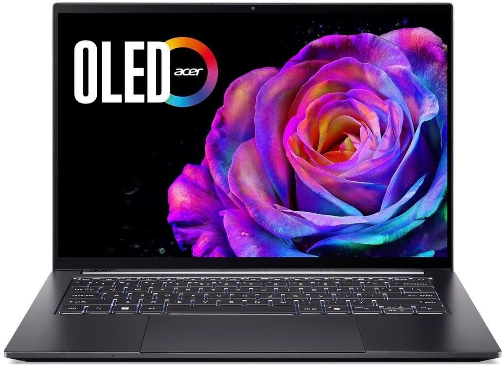 Ноутбук 14.5 Acer Swift X 14 SFX14-73G 2.8K OLED/Intel U7-255H/32GB/1TB/RTX 5060 8GB/W11/Gray