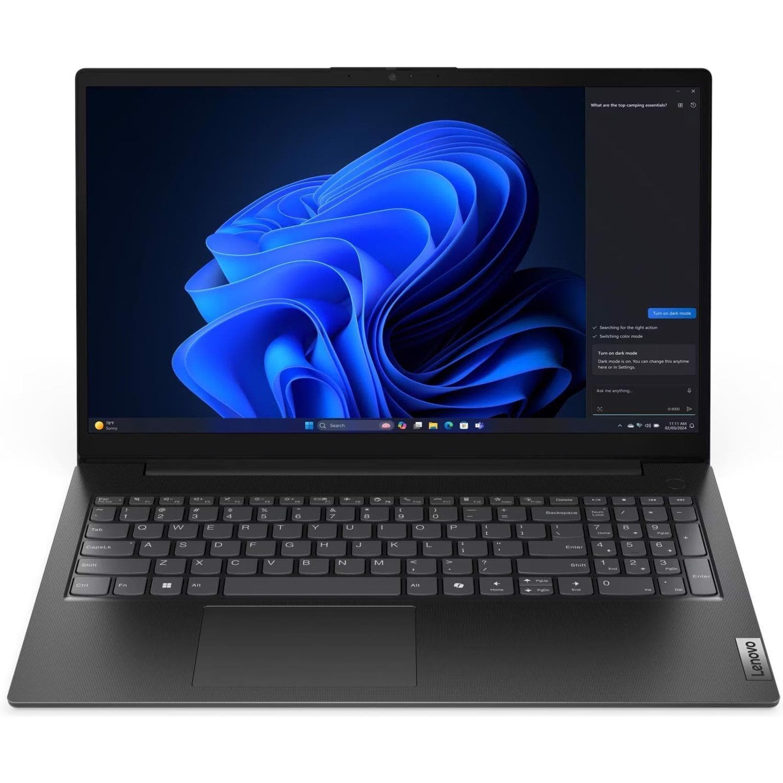Ноутбук 15.6 Lenovo V15 G5 IRL FM/i5-13420H/8GB/512SSD/Intel HD/DOS/Business Black