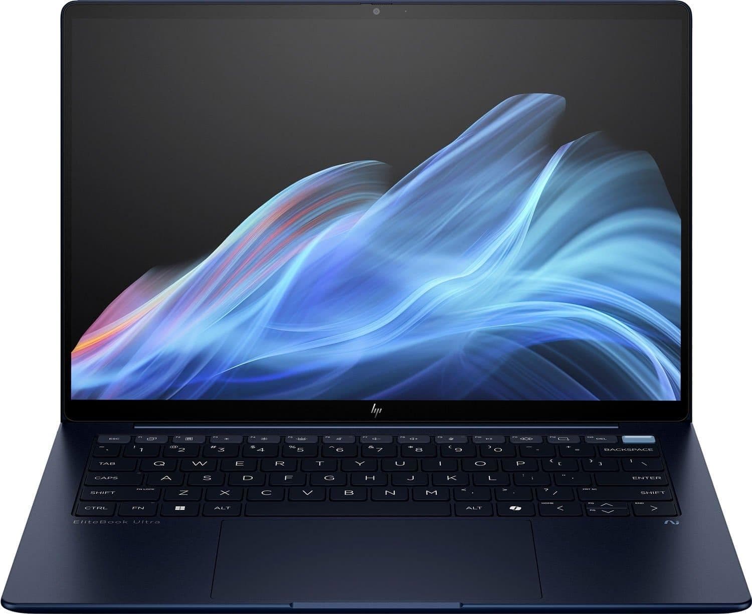 Ноутбук 14 HP EliteBook Ultra G1i 2.8K OLED/Intel U7-258V/32GB/1TB/Intel Arc/DOS/Blue