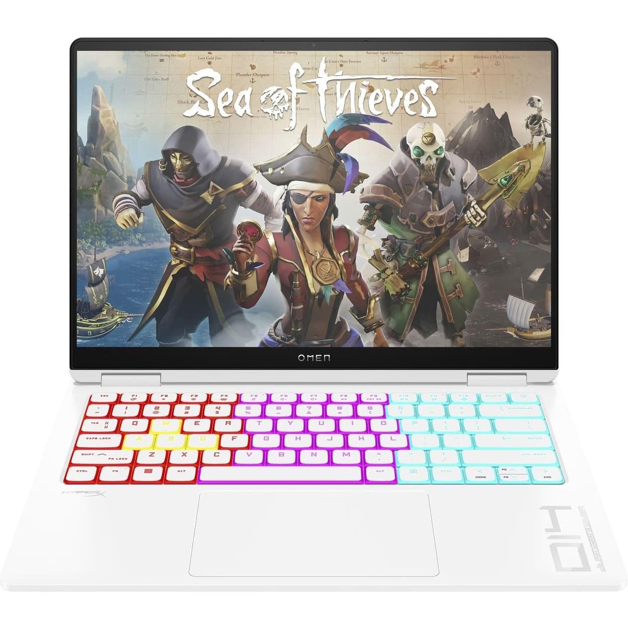Ноутбук 14 HP OMEN Transcend 14-fb1003ua 3K OLED/Intel U9-285H/64GB/2TB/RTX 5070 8GB/DOS/White