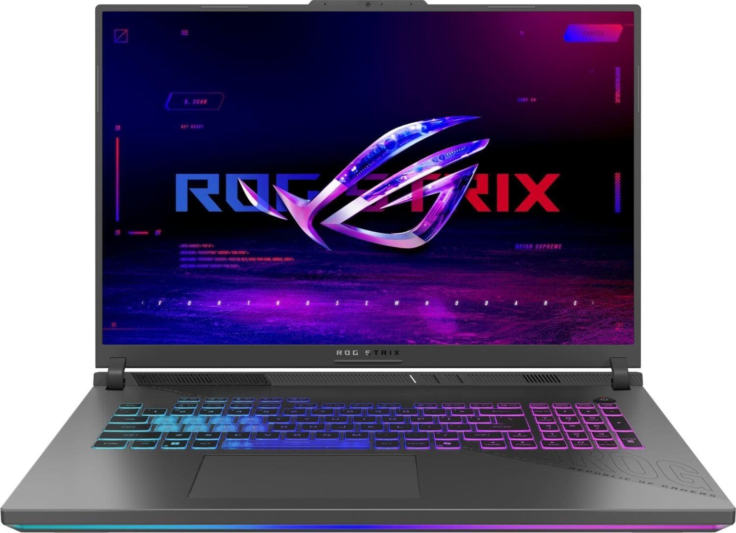 Ноутбук 18 ASUS ROG Strix G18 G814FP WQXGA IPS/Ryzen 9 9955HX/32GB/1TB/RTX 5070 8GB/W11H/Eclipse Gray