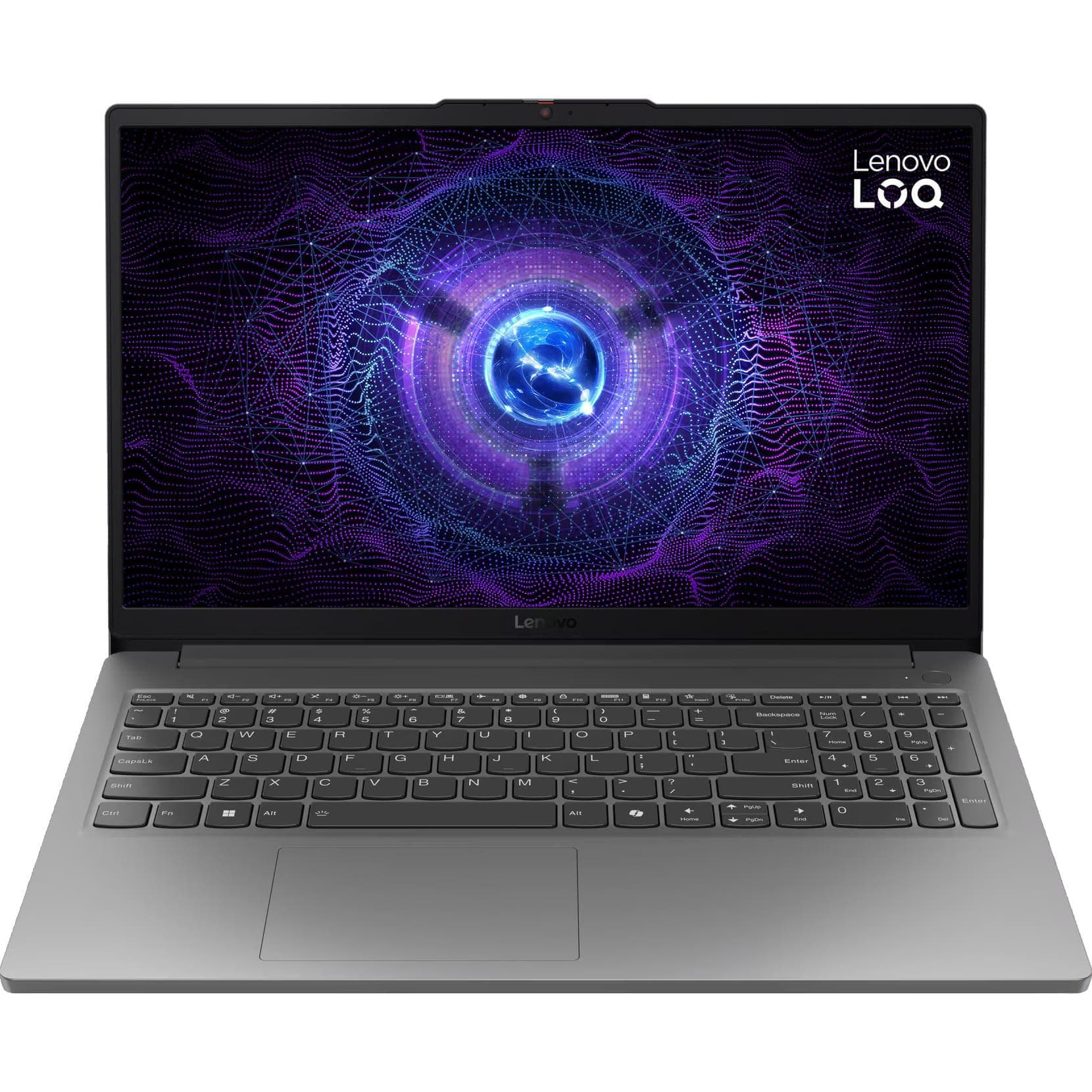 Ноутбук 15.6 Lenovo LOQ 15IAX9/Intel i5-12600HX/16GB/512SSD/RTX 3050 6GB/DOS/Luna Grey