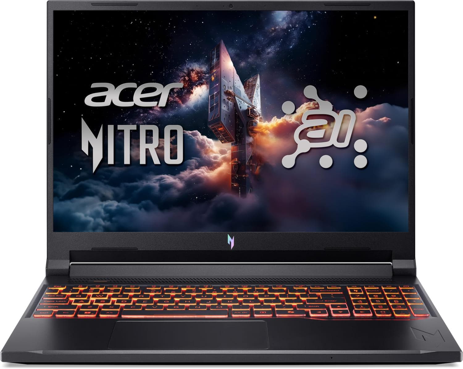 Ноутбук 16 Acer Nitro V 16 ANV16-42 WUXGA IPS/AMD R7-260/32GB/1TB/RTX 5060 8GB/Linux/Black