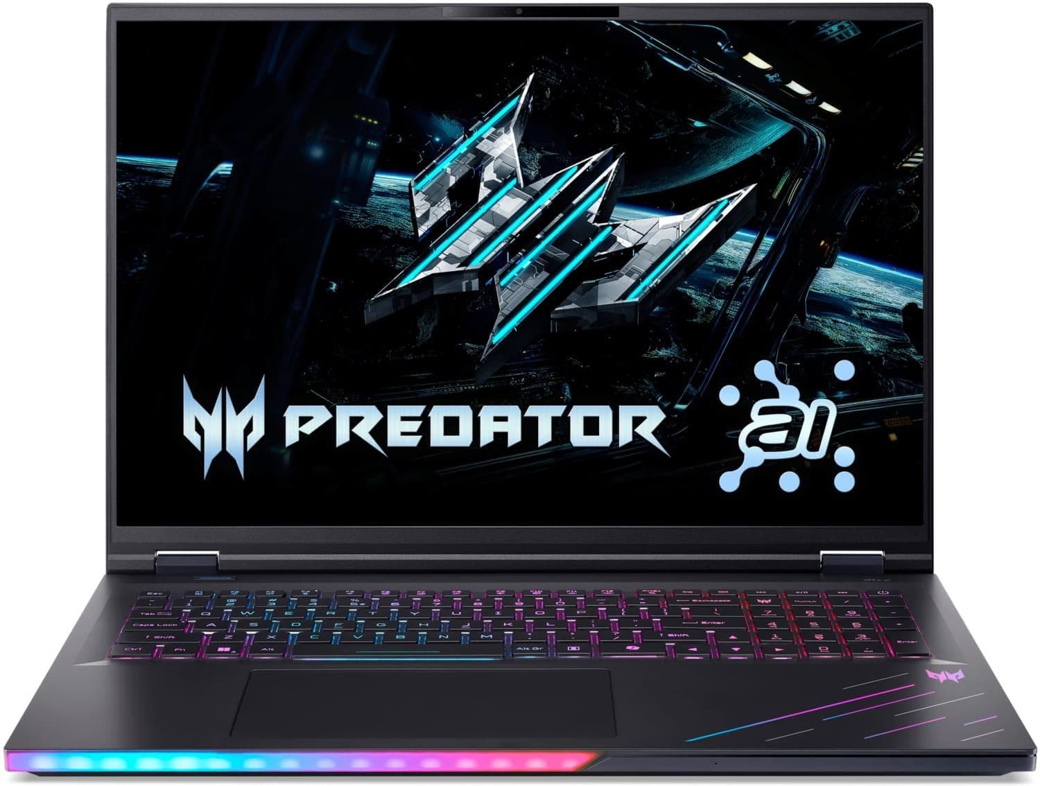 Ноутбук 18 Acer Predator Helios 18 PH18-73 WQUXGA IPS/U9-275HX/64GB/2TB/RTX 5090 24GB/Linux/Black