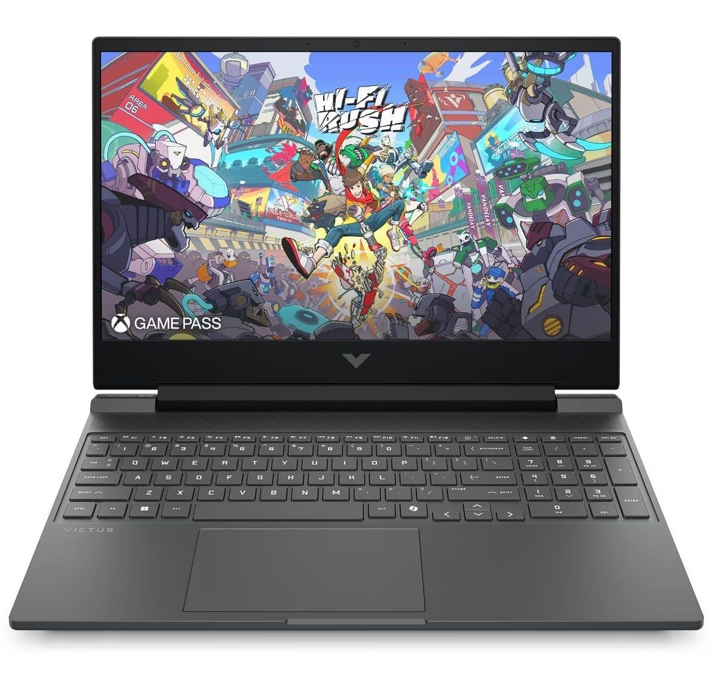 Ноутбук 15.6 HP Victus 15-fa2092ua FHD IPS AG/Intel i7-14650HX/24GB/1TB/RTX 4050 6GB/DOS/Gray