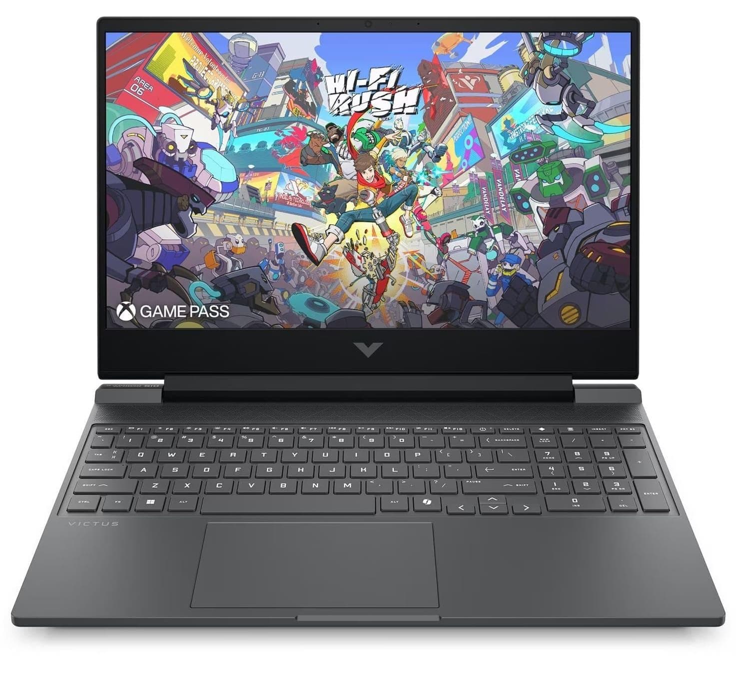 Ноутбук 15.6 HP Victus 15-fb3011ua FHD IPS AG/Ryzen 5 8645HS/16GB/512SSD/RTX 4050 6GB/DOS/Gray