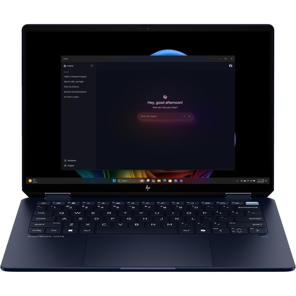 Ноутбук 14 HP OmniBook Ultra Flip 14-fh0004ua 2.8K OLED/U7-256V/16GB/1TB SSD/Intel Arc/W11/Blue