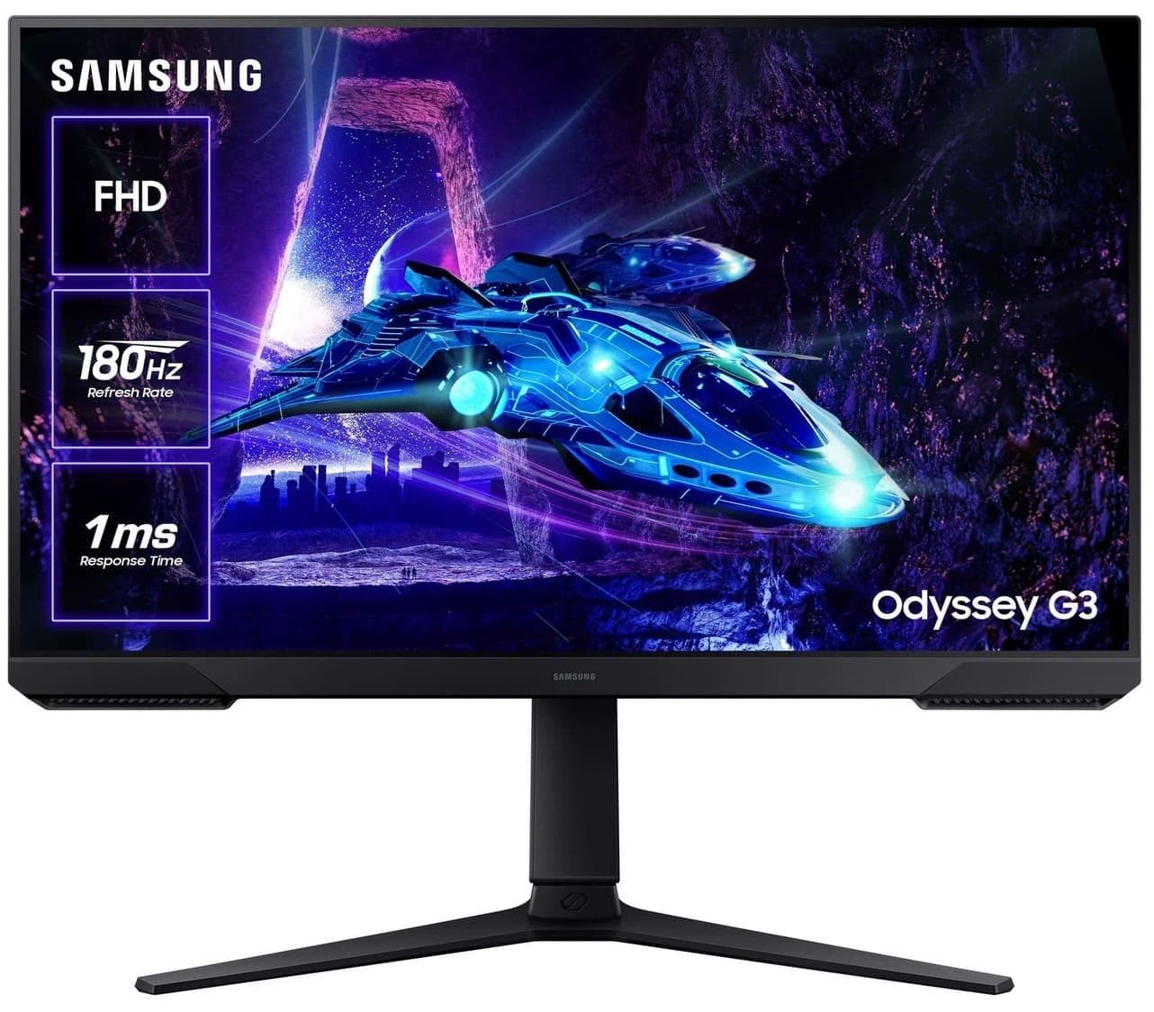 Монітор 27" Samsung G3 S27DG300NI (LS27DG300EIXUA) FHD VA 180Hz