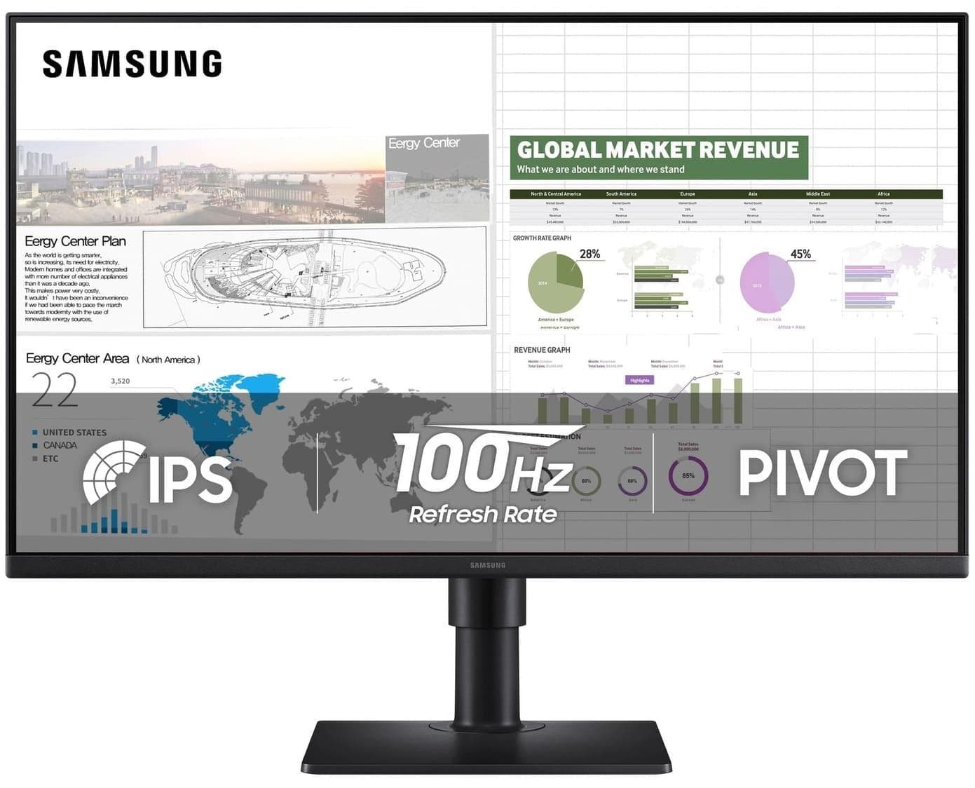Монітор 27" Samsung LS27D400GAIXCI FHD IPS 100Hz