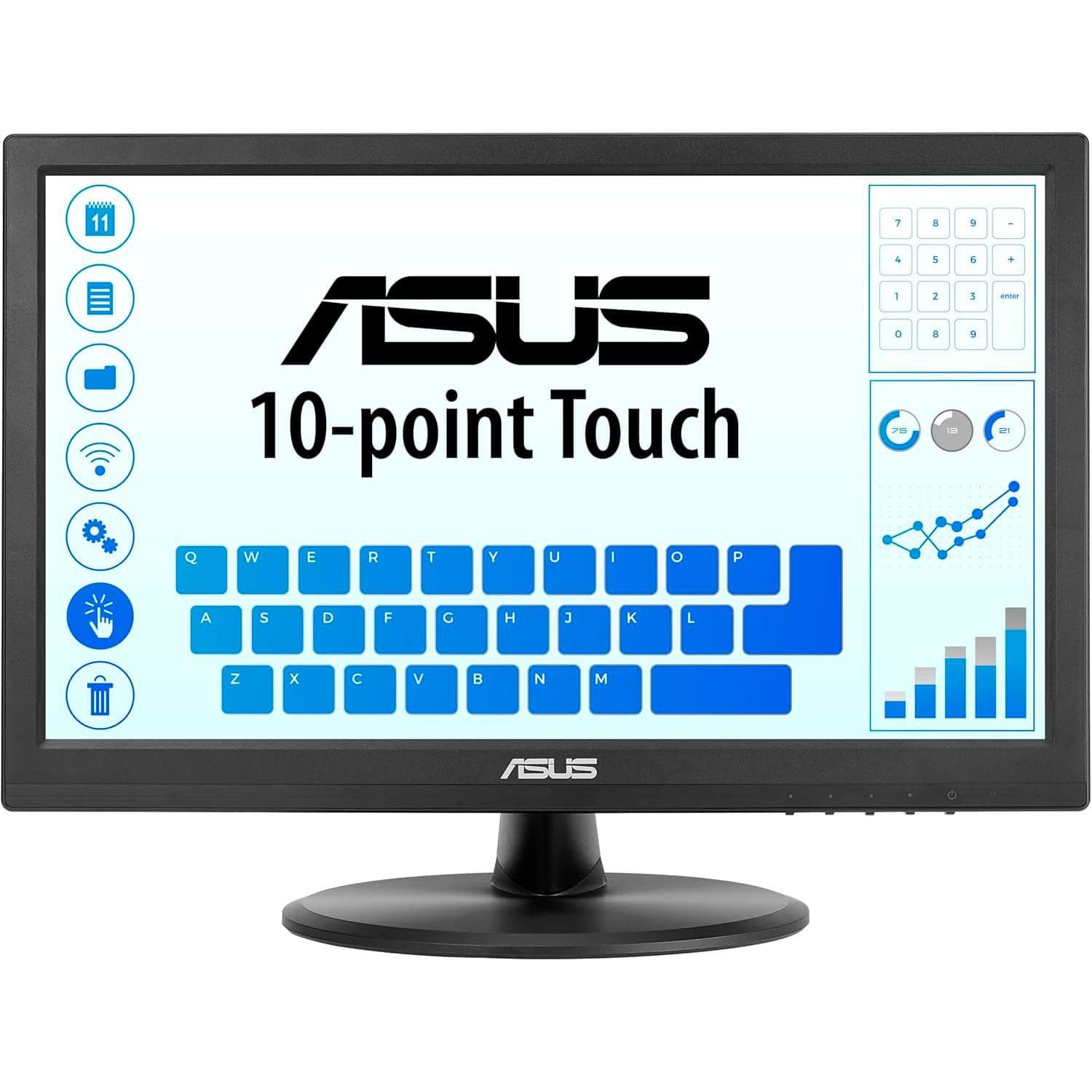 Монітор 15.6" ASUS VT169HE Touch FHD IPS 60Hz