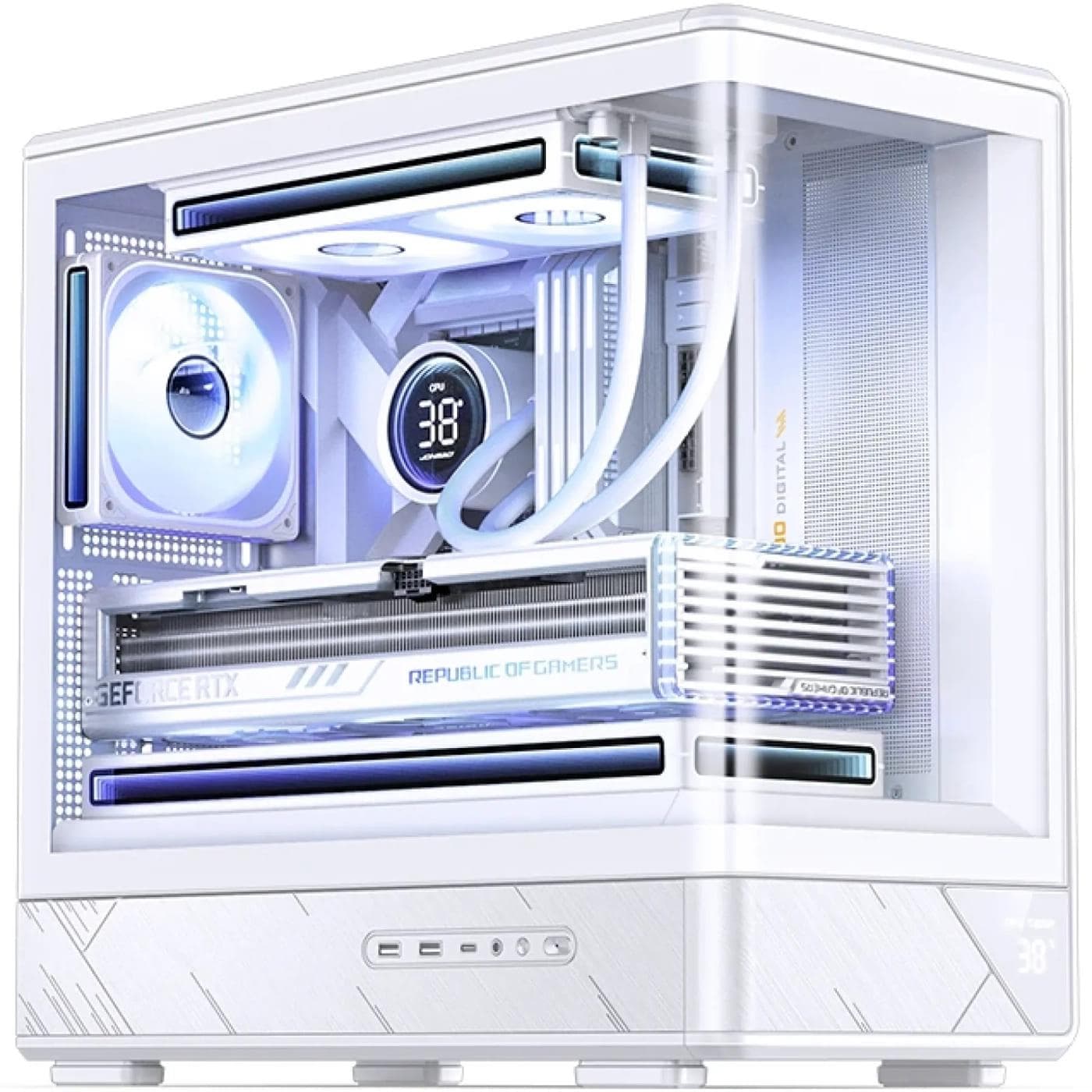 Корпус JONSBO D200 White