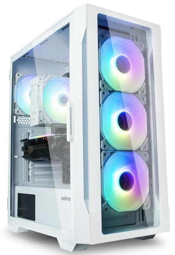 Корпус Zalman I3 Neo TG Tempered Glass без БЖ White (I3NEOTGWHITE)
