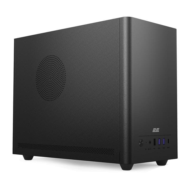 Корпус 2E Credo Metal V300B Black без БП