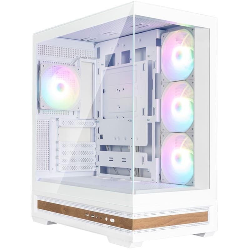 Корпус Zalman P40 NAMU ARGB Reverse без БП White