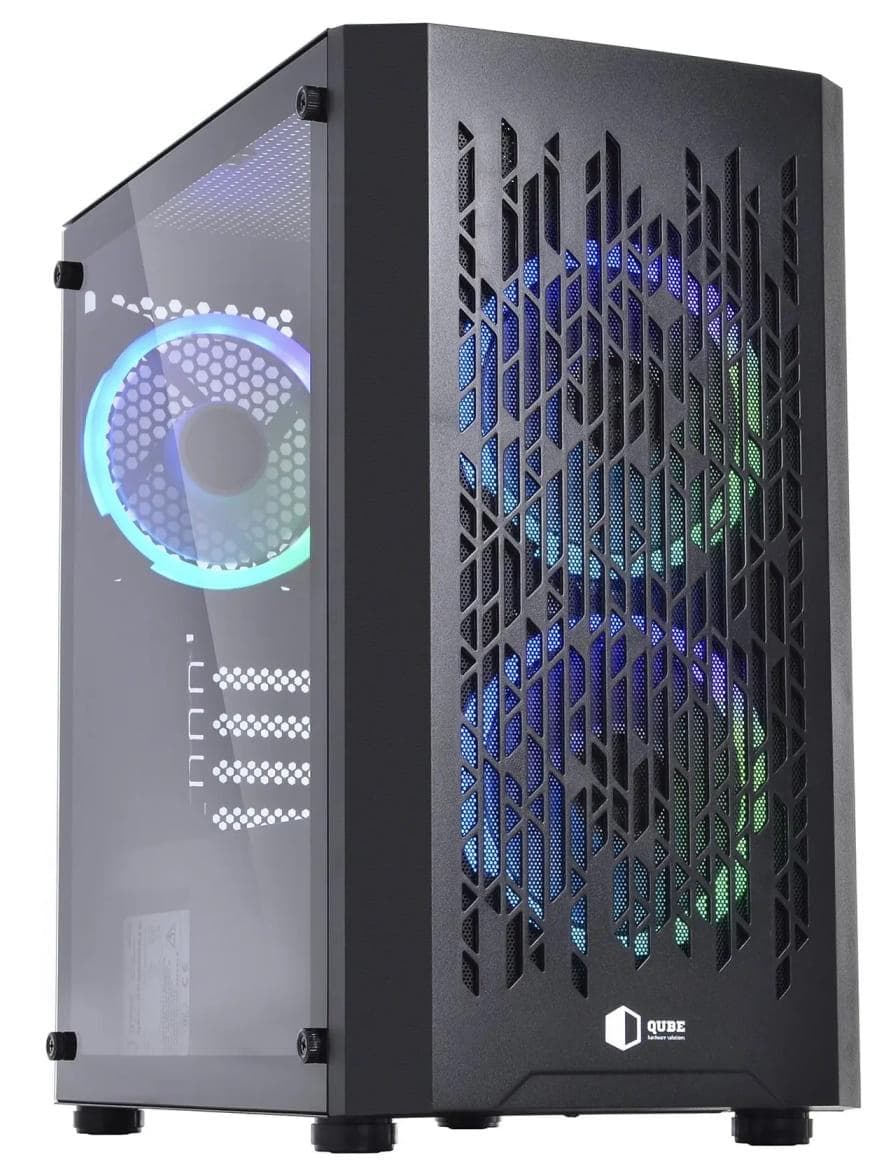 Корпус QUBE BLOCK Black (BLOCK_F5MU3)