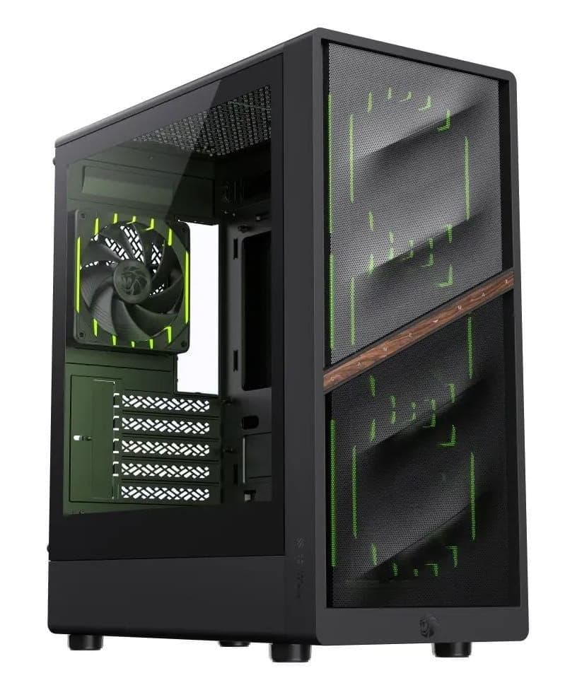 Корпус GAMEMAX Aeris 330 M Tempered Glass без БЖ Black