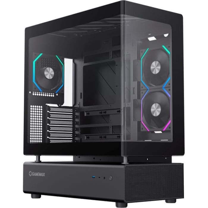 Корпус GAMEMAX N80 Tempered Glass BTF без БП Black