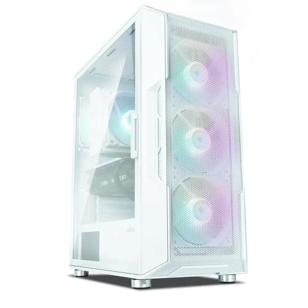 Корпус Zalman I3 Neo Mesh Tempered Glass без БЖ White (I3NEOWHITE)