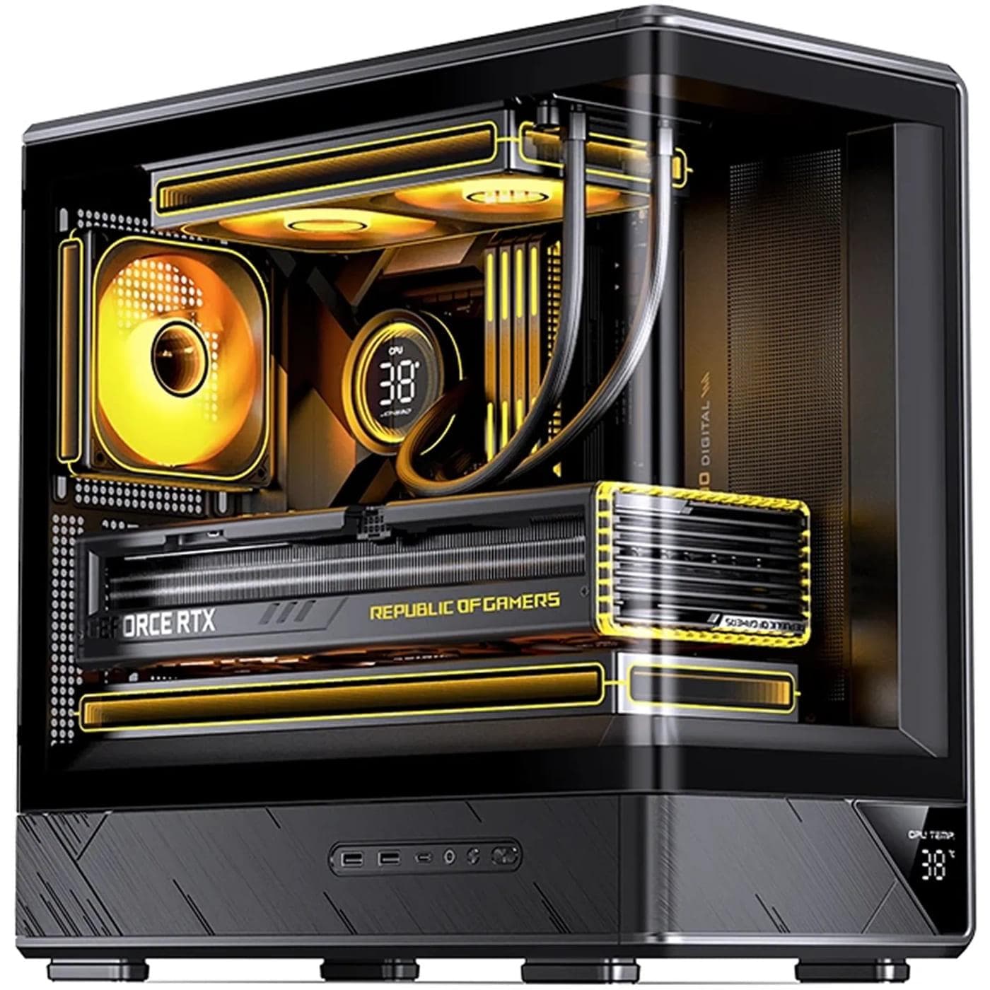 Корпус JONSBO D200 Black