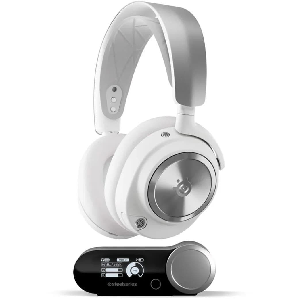 Ігрова гарнітура SteelSeries Arctis Nova Pro Wireless (61524) White